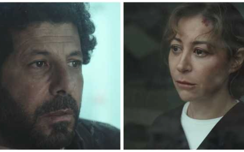 تصاعد القصف.. لحظات ناصر وهو ينقذ أبنائه في الحلقة الأولى